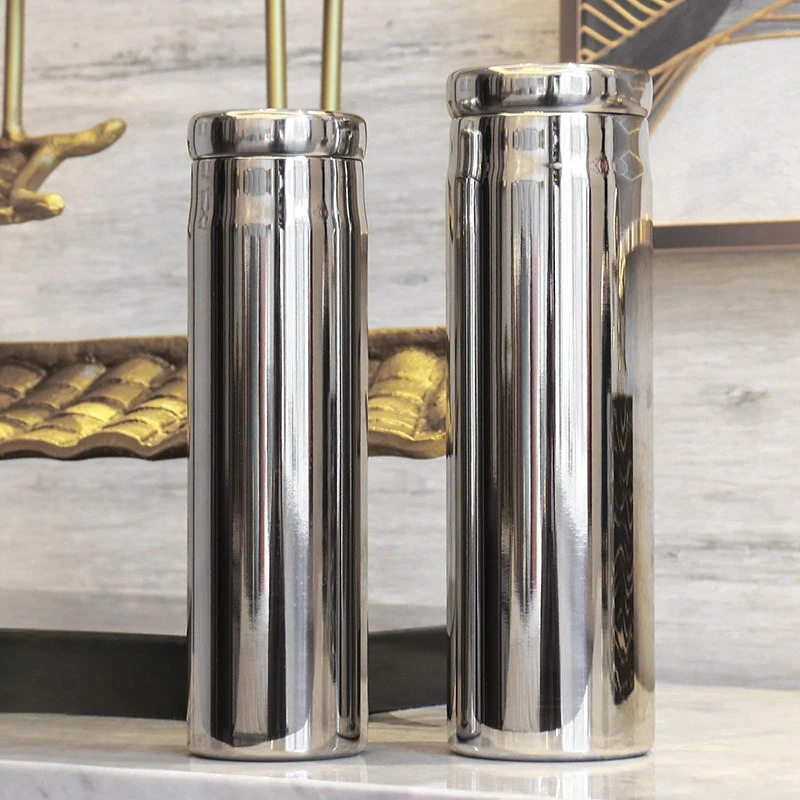 Stainless Steel Water Bottle Insulated Thermal Mug for Students Car Cup Portable Travel Thermos Easy Clean Shockproof Tea Flask