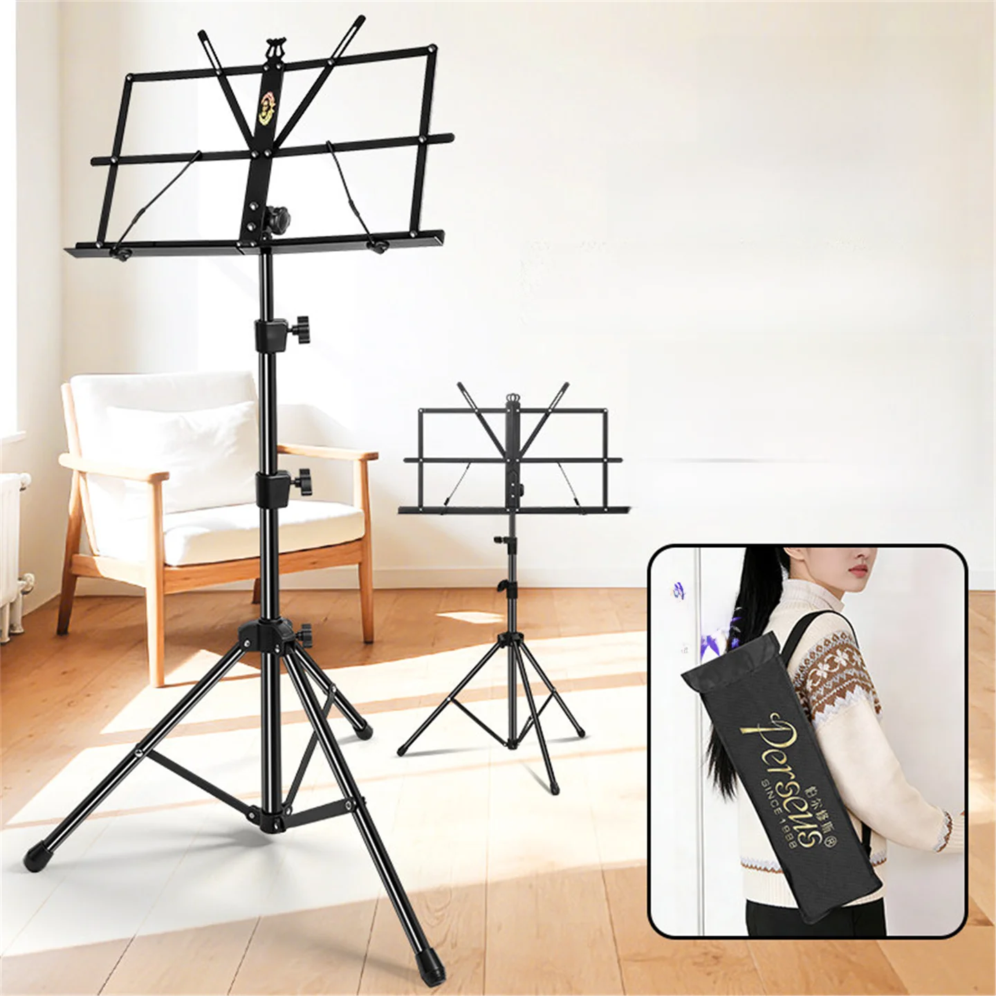portable-adjustable-guitar-sheet-music-stand-professional-erhu-score-holder-folding-design-home-use-music-instrument-accessory