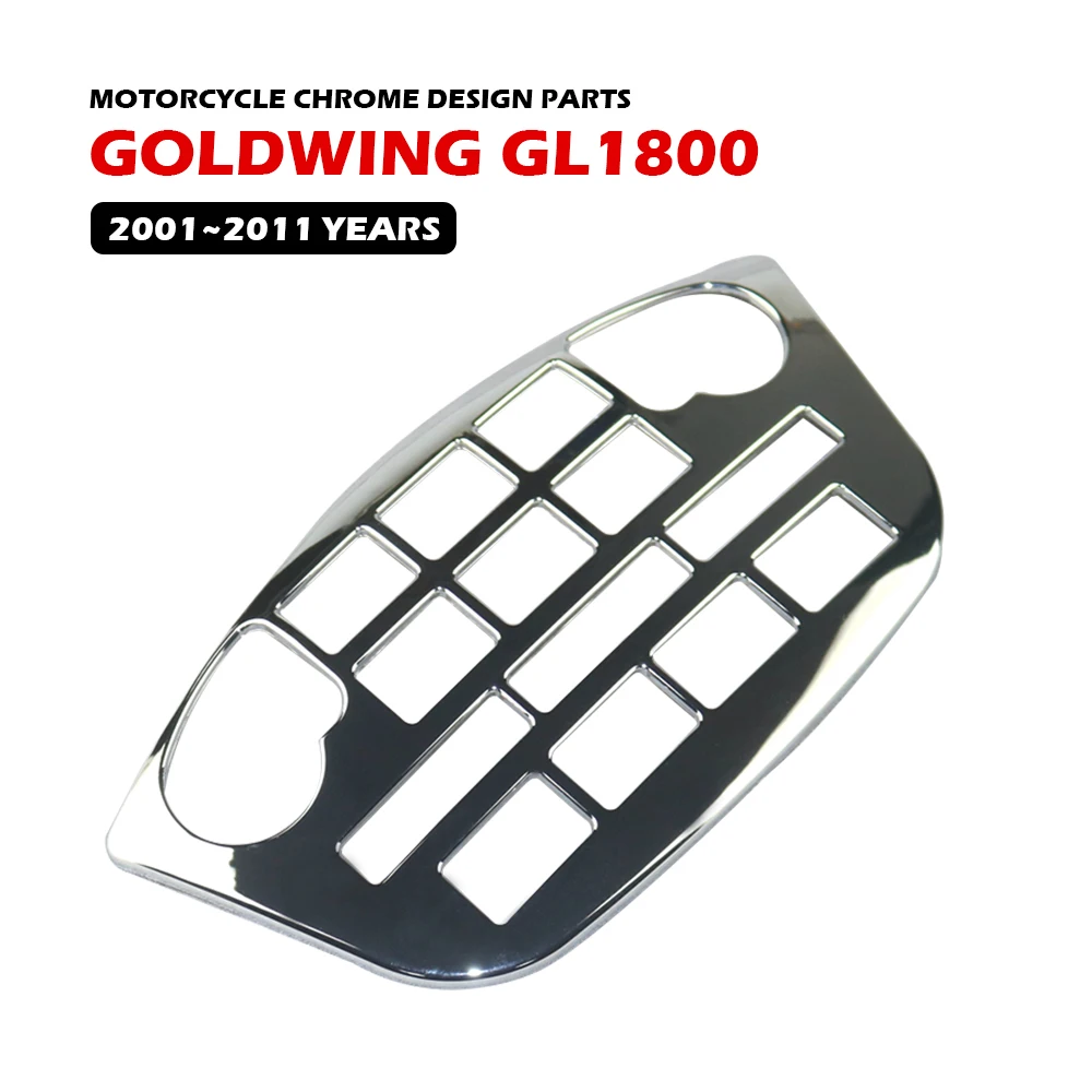 

Декоративный чехол GOLD WING GL1800 для центральной консоли мотоцикла HONDA 2001-2011, универсальные хромированные аксессуары