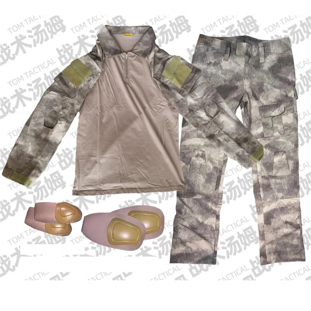 

Tactical Tom G2 Style GEN2 Military Grey Camouflage Pants, Combat Training, Hunting, Outdoor Sports, Climbing, Hiking Suit,