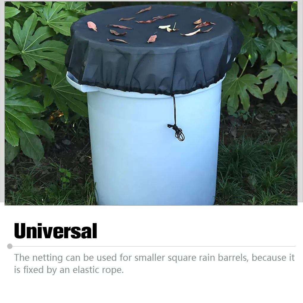 ตาข่ายคลุมสำหรับถังเก็บน้ำฝน, ขนาด80/95/100ซม. สำหรับถังเก็บน้ำฝน