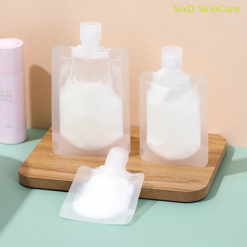 30/50/100ml Dispenser Bag Liquid Lotion Portable Travel Packaging Bag Reusable Leak-Proof For Shampoo Cosmetic Storage Container