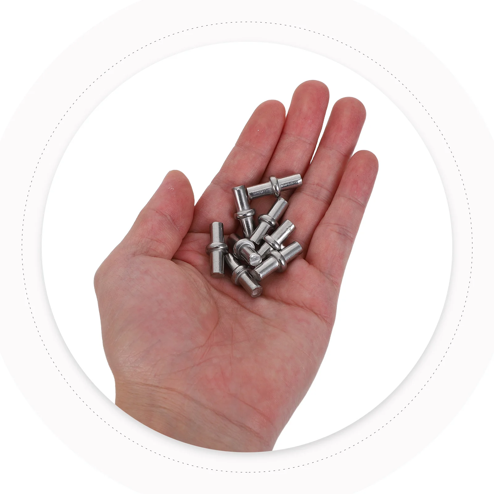 

20Pcs Metal Pegs for Shelf Inserts Cabinet Door Hinge Pins Replacement Quiet Close Cabinet Closer Anti Sag Furniture Repair