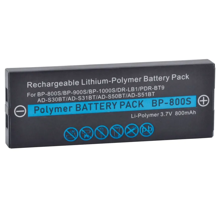 

BP-800S BP900S BP1000S Battery for Kyocera Yashica Finecam S3, S3L, S3R, S3X,S4,S5,S5R Konica DR-LB1 Sharp AD-S30BT