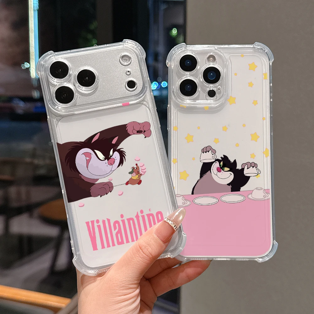 Funny Lucifers Cat Phone Case for Samsung Galaxy A57 A56 A55 A54 A52 A50 A37 A26 A17 A16 A15 A07 A06 A05 4G 5G Shockproof Cover