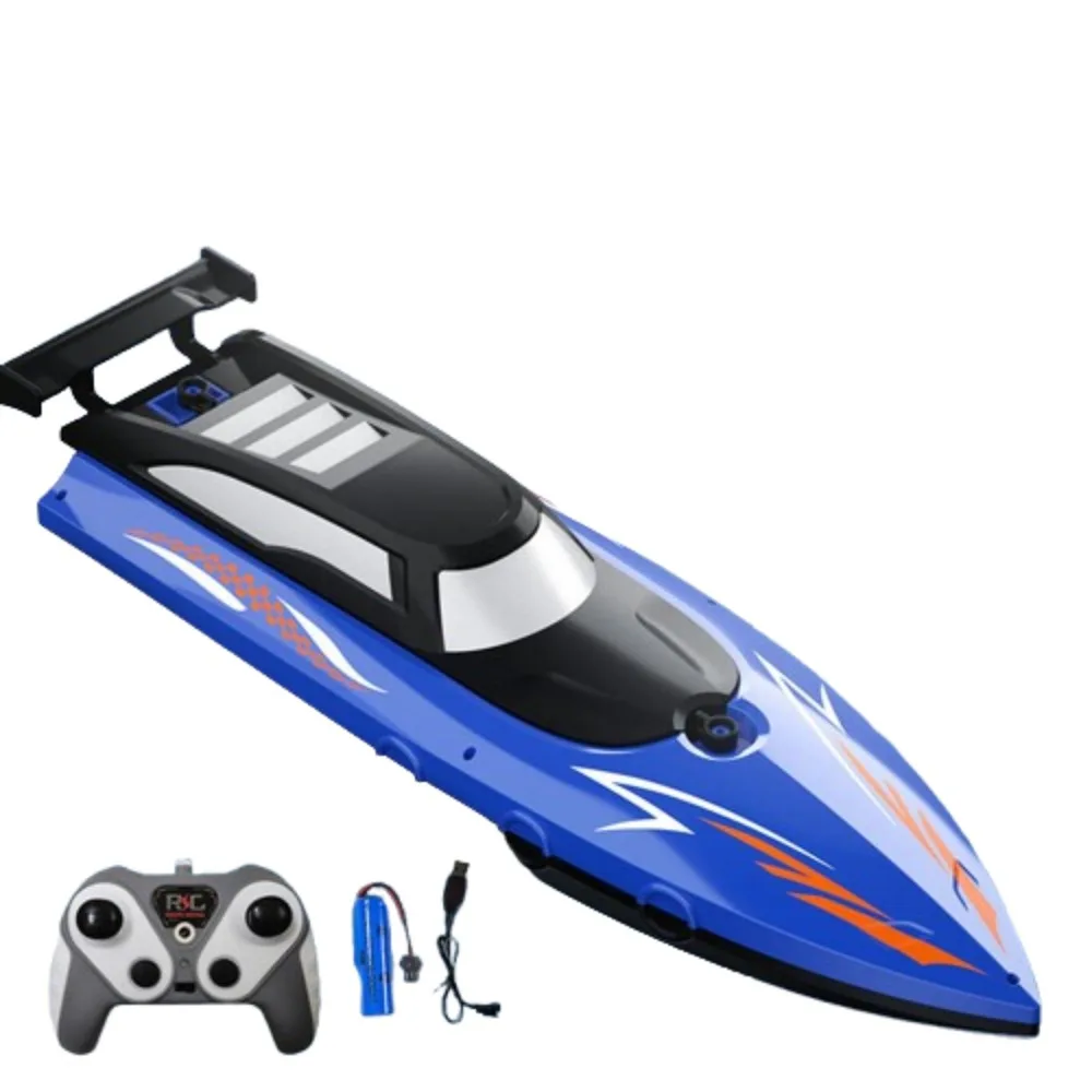 High Speed Remote Control Boat Electric Watercraft Dual Motors Remote-controlled Vesse Radio Remote Model Mini Rc Boat