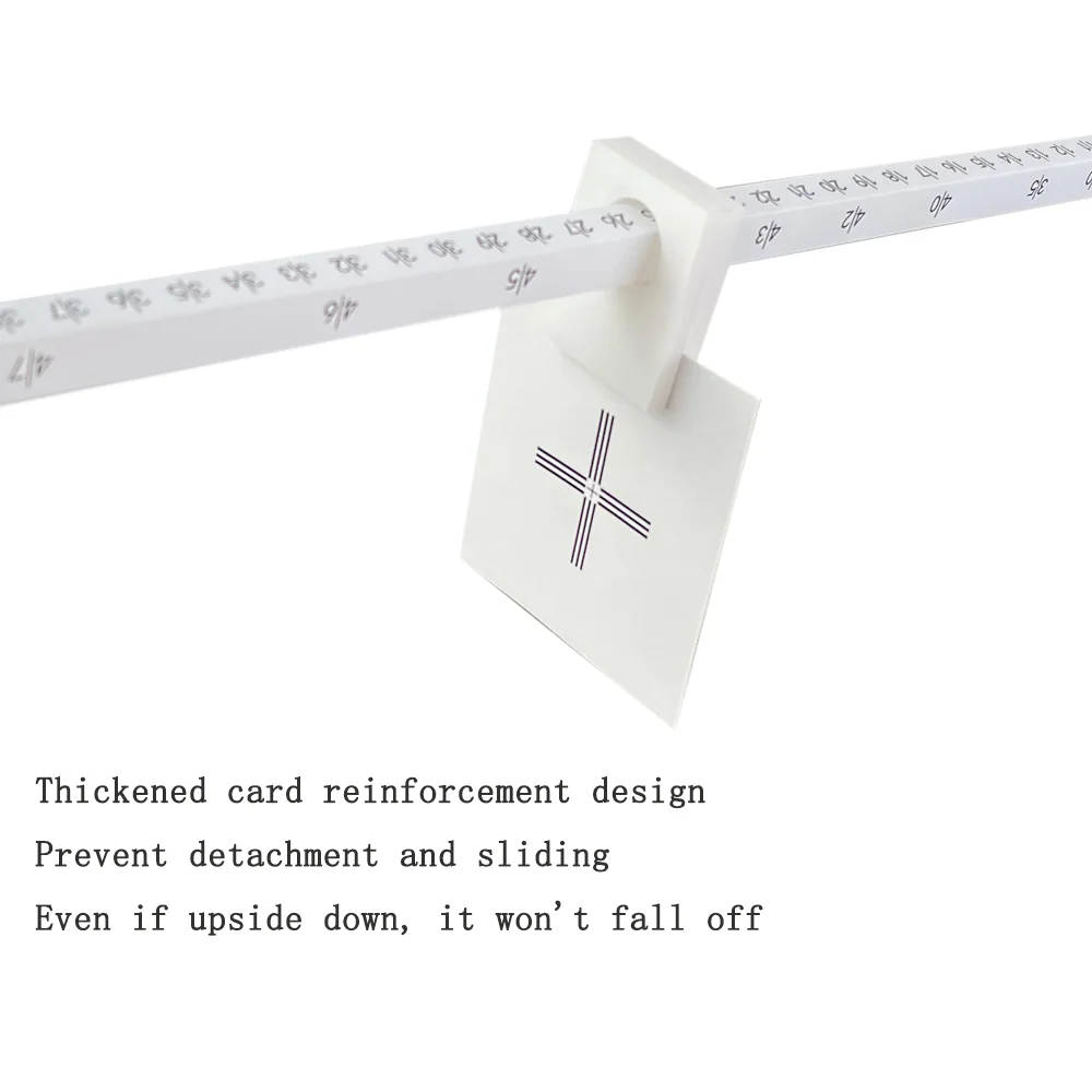 Professional Visual Function Testing Ruler Visual Inspection Adjustment Measuring Ruler RD011