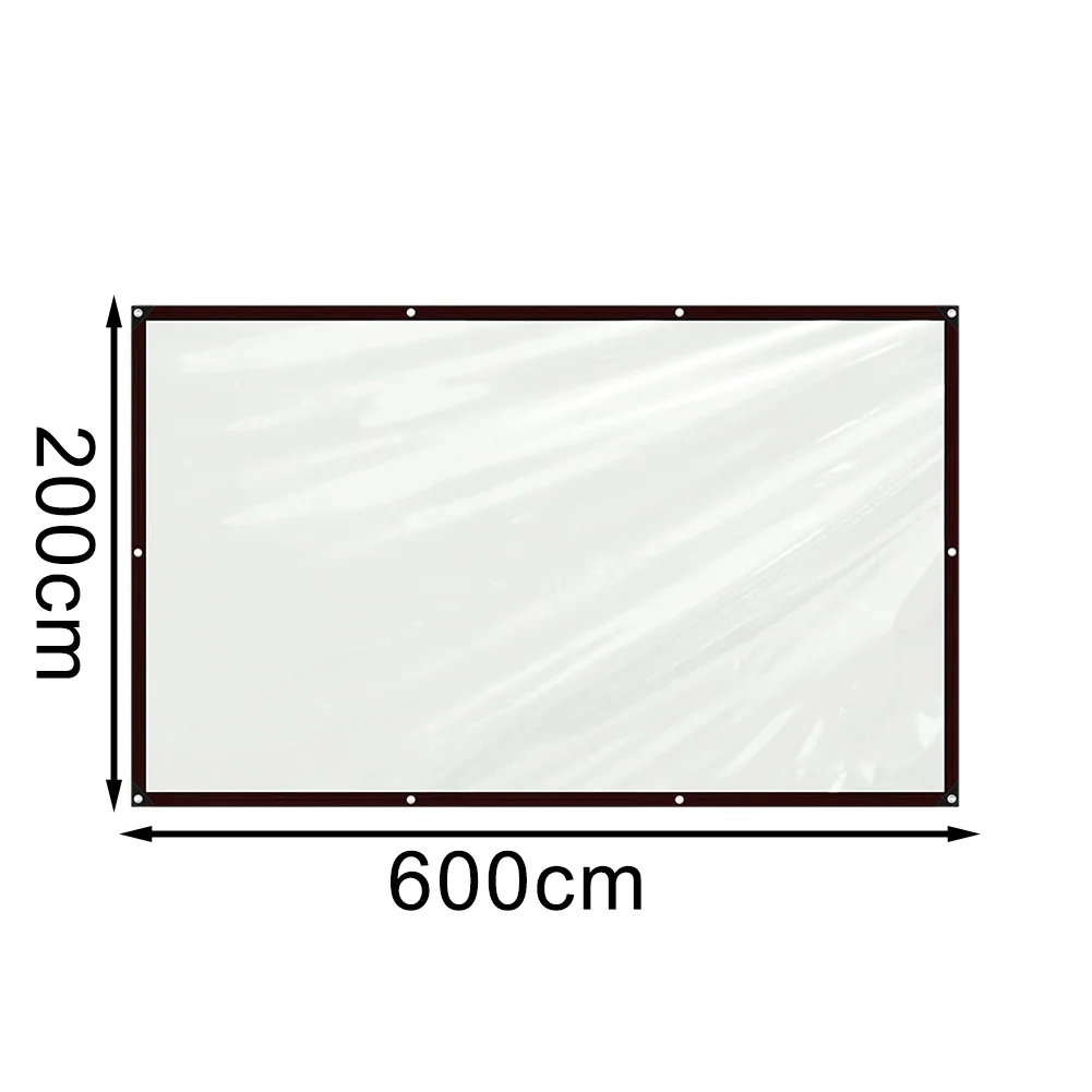 Rainproof patio terrace film with thermal insulation for chicken fence designed to protect outdoor furniture from harsh weather
