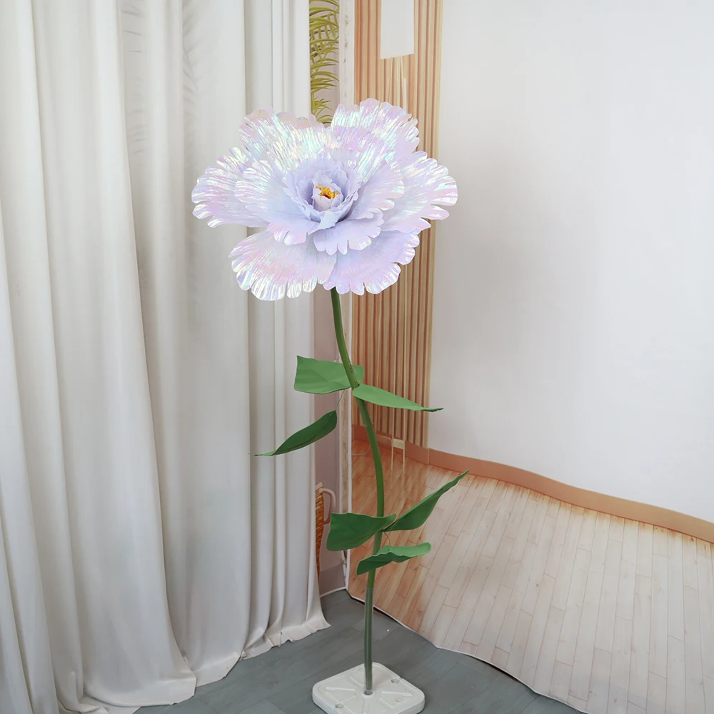 

Large Simulated Bright Cloth Peony Bouquet Wedding Events Decoration Photography Backdrop Yard Garden Decors Artificial Flowers