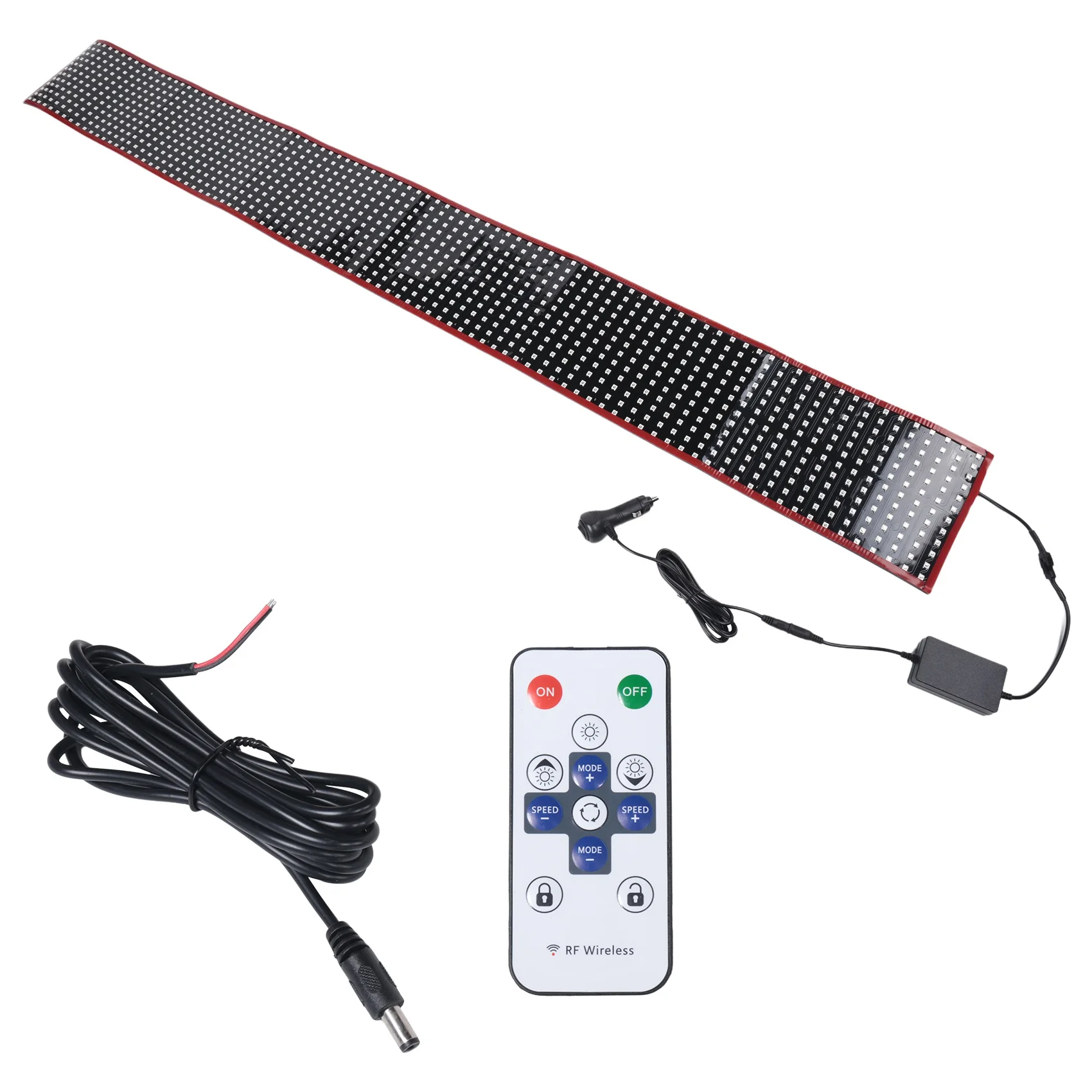 

Professional-Grade Foldable Graffiti Scrolling Stick Up Text Board Windshield 59inch