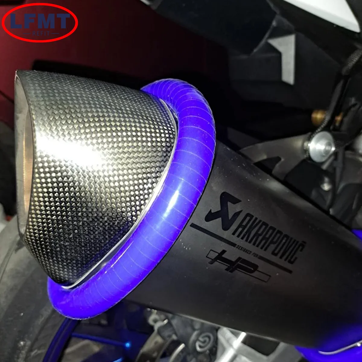 Protector de escape de silicona Universal para motocicleta, puede cubrir para KTM EXC SX SXF EXCF XC XCF XCW MX 250 350 450 500 525 530