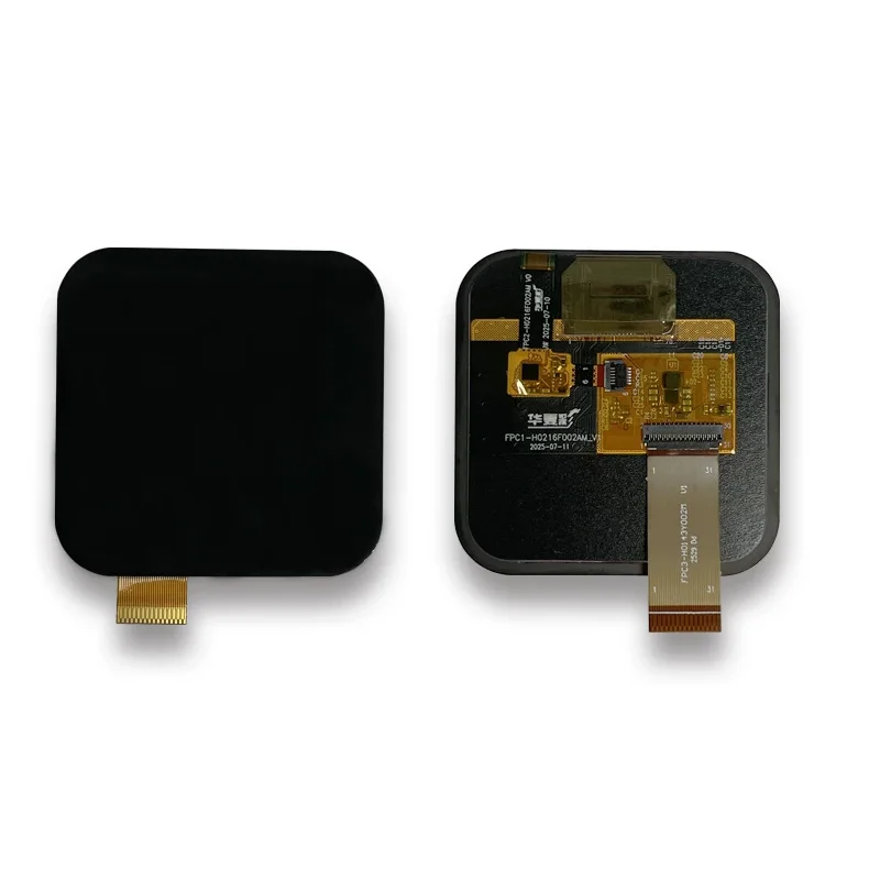 2.16 inch 480x480 QSPI/MIPI Interface AMOLED Display for AI Companion AI Spirit Motion Camera 4G Watch