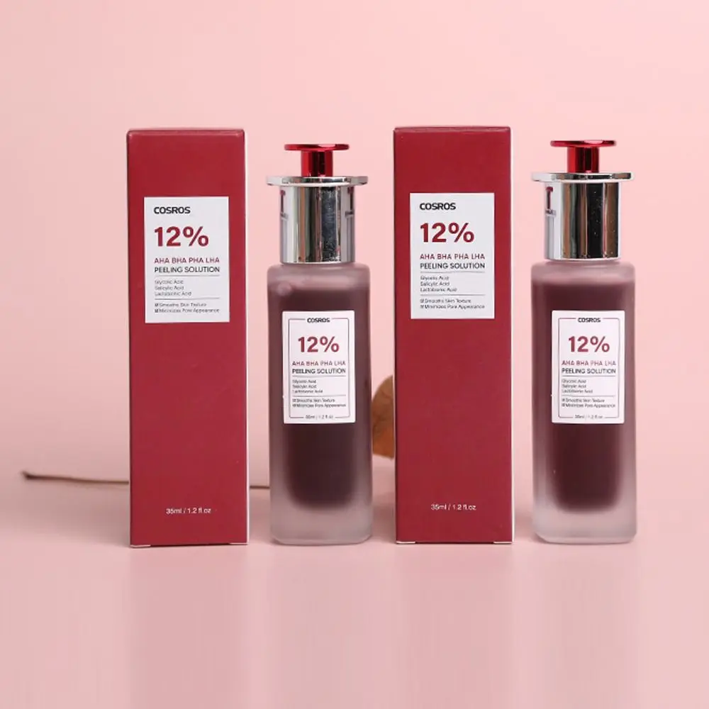 New 35ml Salicylic Acid Essence Fruit Acid Shrink Pores Face Serum Moisturizing Exfoliate Facial Essential Oil Skin Care