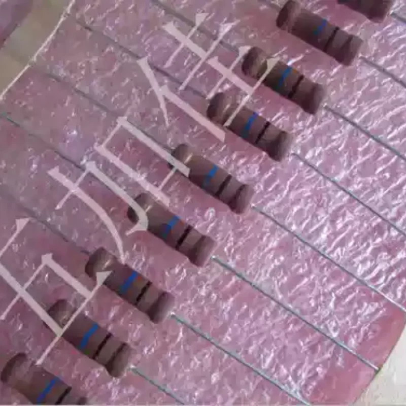 10-100pcs VRW68-10MJI 1W 10M Ω imported high voltage 10KV high film color ring resistor