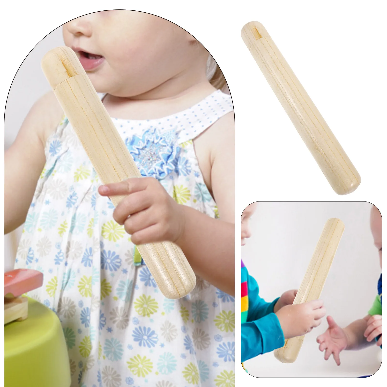 

Wooden For Kids Musical Education Cognitive Development Early Learning Instrument Toddler Interactive Plaything