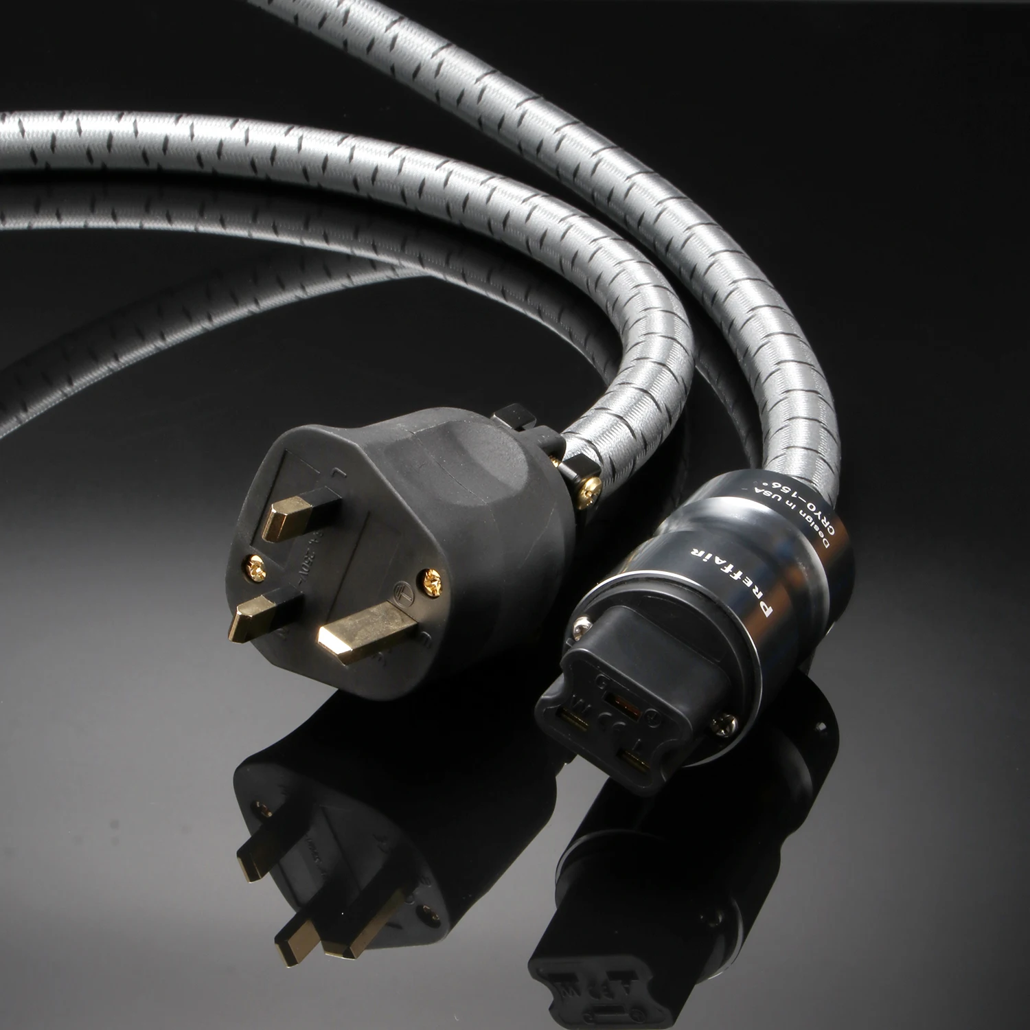 HIFI C19 20A  Power Cable OFC Conductor Audio Power Cord EU/US/AU/UK Mains Cord plug for Audiophile Speaker Amplifier CD