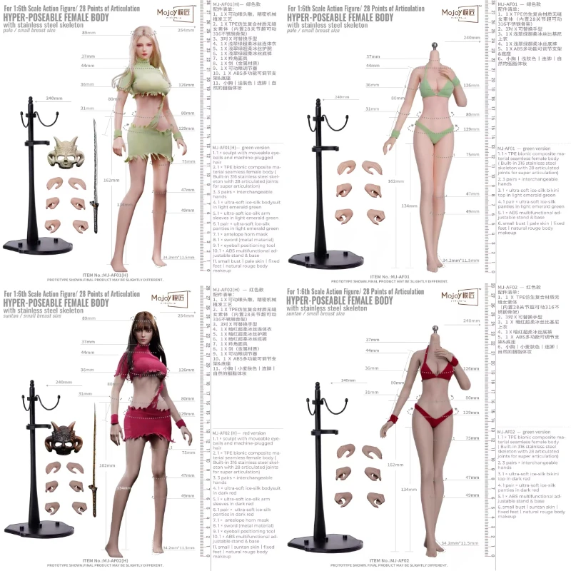 Precompra: Figura de acción femenina articulada a escala 1/6, modelo coleccionable, de la marca Mojoy Studio, modelo MJ‑AF01 02 Veiled Niru. Ideal como regalo.