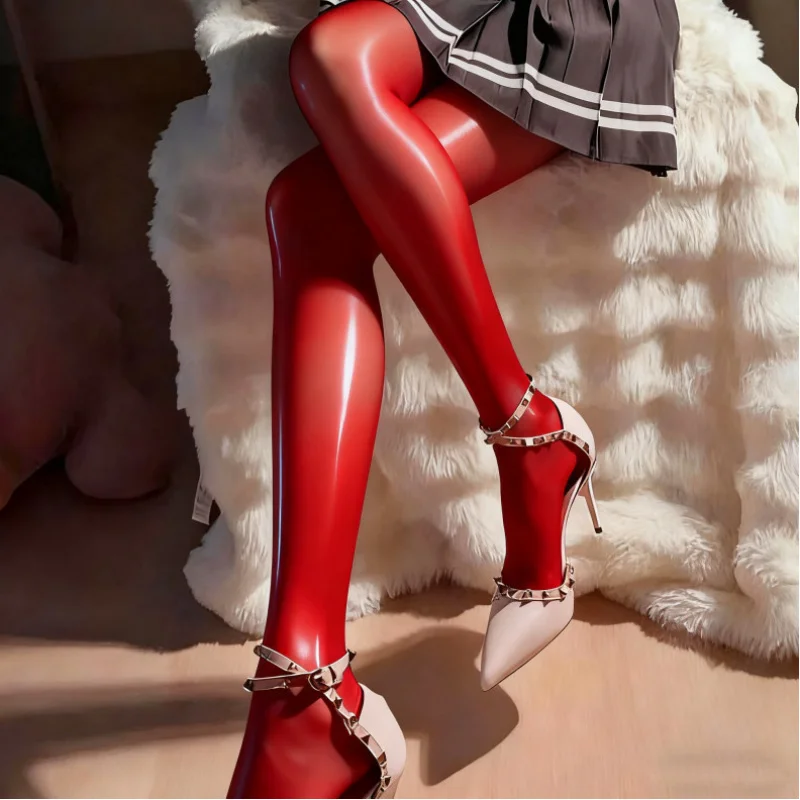 

Ультратонкие глянцевые чёрные колготки Aurora с эффектом конского жира для женщин: чистое желание, защита от зацепок, гладкие, сексуальные леггинсы-колготки