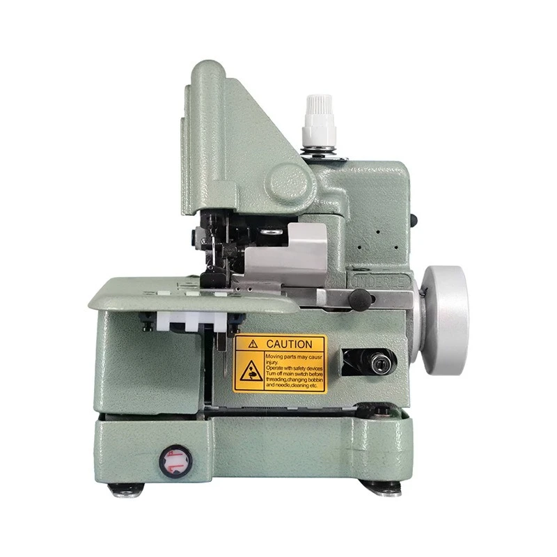 Three-line thick material carpet edge locking machine, thick belt cutting edge wrapping machine, foot pad thick thread hemming