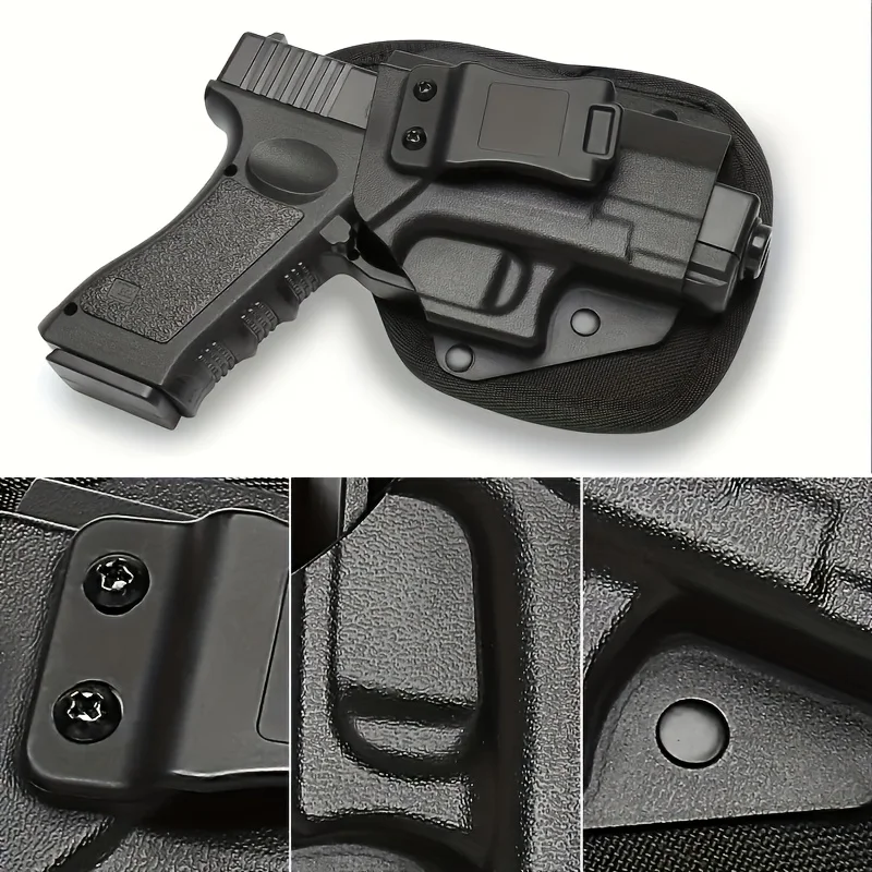 

Правая кобура для скрытого переноски в классическом стиле для G17/G22/G31. Прочный нейлон, регулируемая для крестообразных отверток.