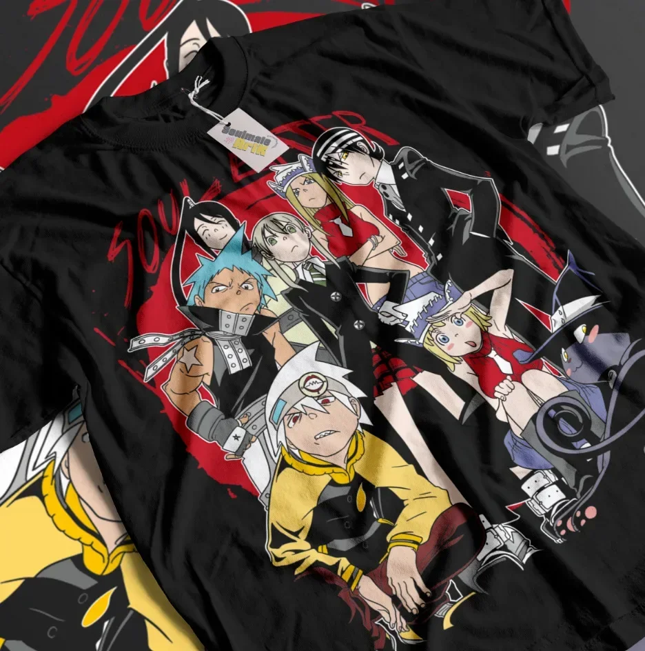 Soul Eater-Camiseta de Manga de Anime para niño, camiseta suave Unisex, todas las tallas