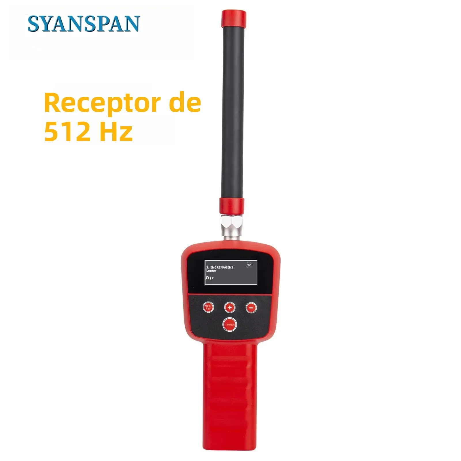 SYANSPAN Dispositivo de detecção de câmera de inspeção de tubulação de esgoto 512 Hz Receptor/Localizador para drenagem de localização de endoscópio industrial