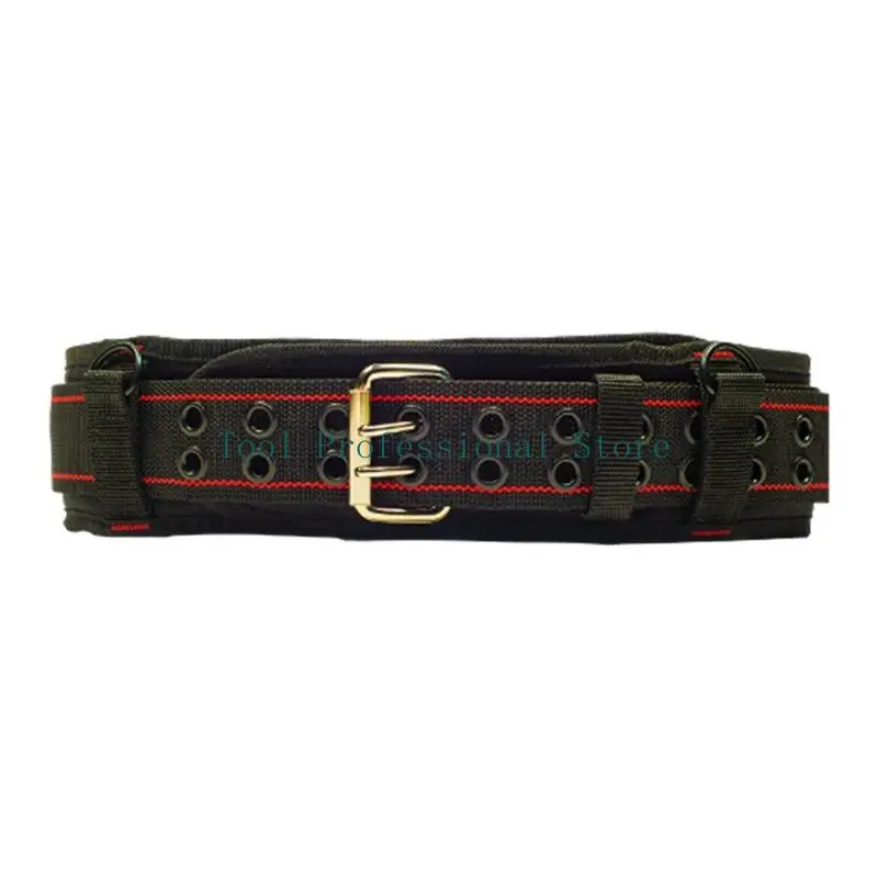 57QF Tool Belt with Connector Hardware and Waist Support for Repair Use