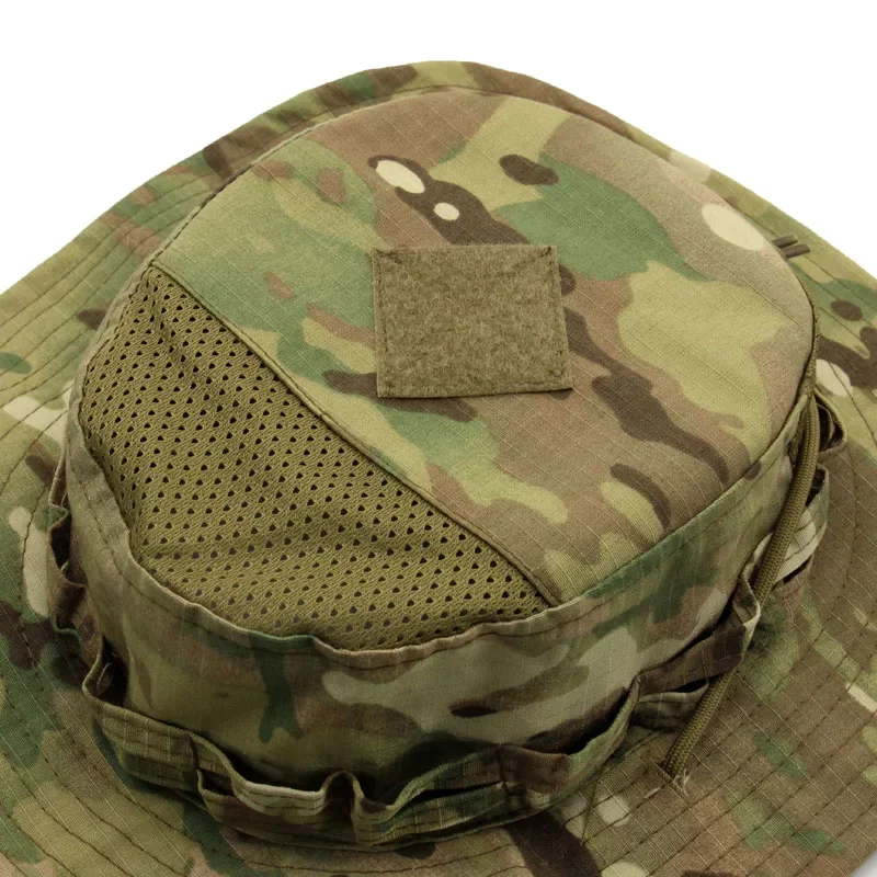 

Outdoor Mountaineering Fishing Biking Sports Four Seasons Shade Breathable Cap Tactical Benny Hat Camouflage