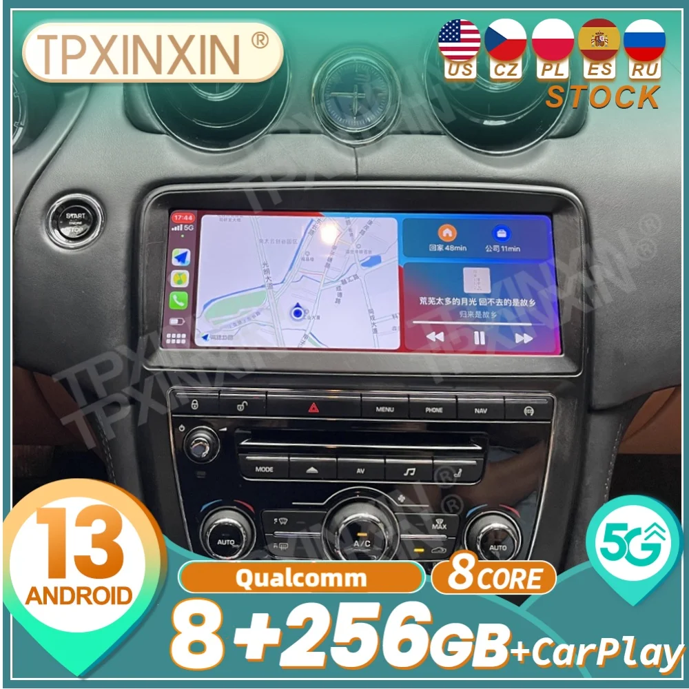 

Qualcomm For Jaguar XJ 2009~2018 Android Auto Carplay Car Radio Stereo Automotive Multimedia Player GPS Navigation Head Unit