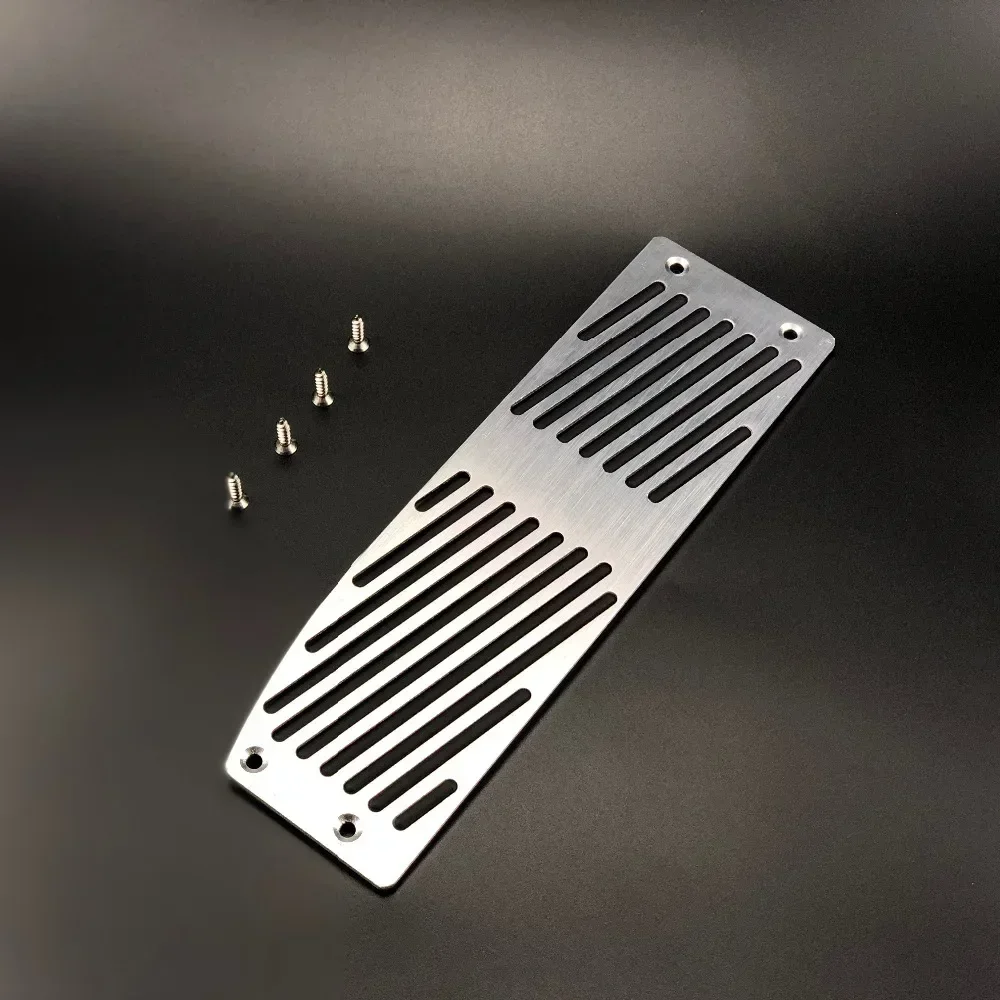 Fashion Silver/Black Aluminium Alloy Car Pedals Rest For BMW X1 M3 E30 E36 E39 E46 E87 E90 E91 E92 E93 Car-Styling accessories