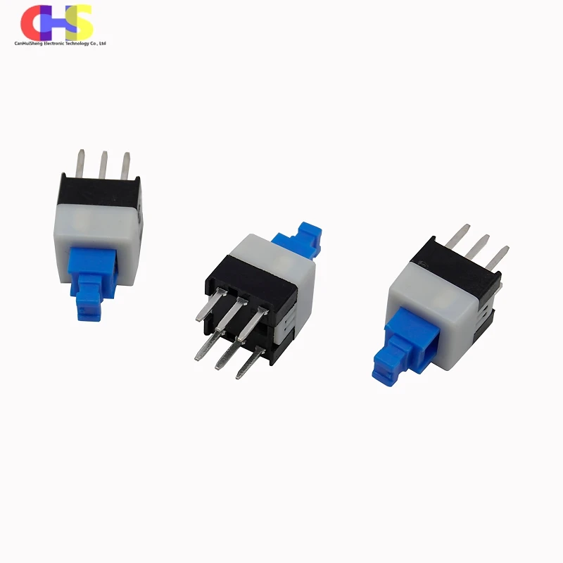 10pcs 5.8*5.8mm 7*7mm 8*8mm 8.5*8.5mm Micro Tact Button Switch 5.8*5.8 / 7*7 /8*8 /8.5*8.5 6Pin Self Locking/Reset Power Switchs