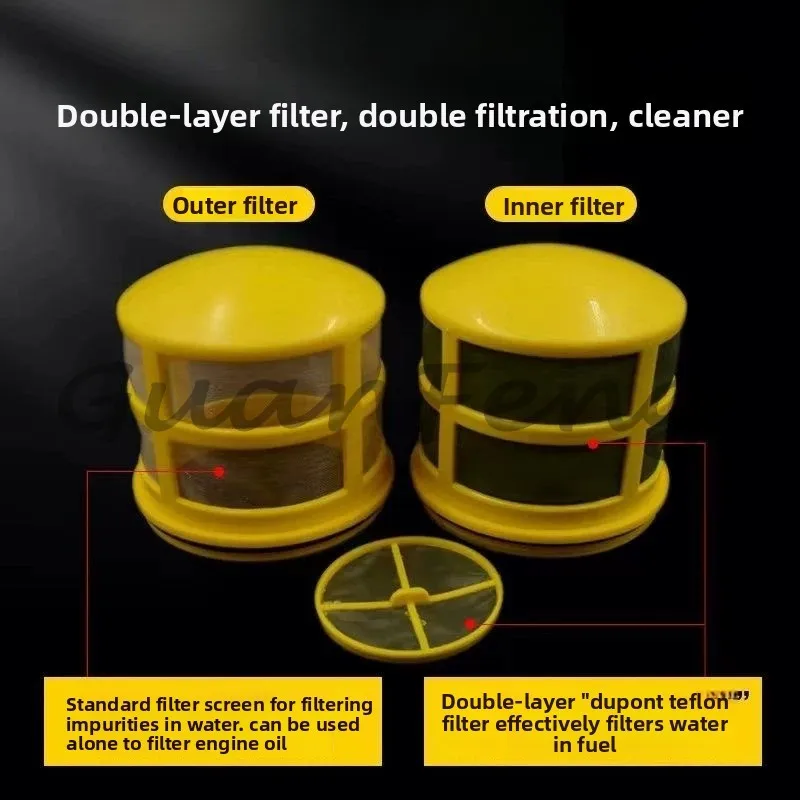 High Efficiency Double-Layer Fuel Filter Oil-Water Separator Funnel for Diesel Advanced Filtration System