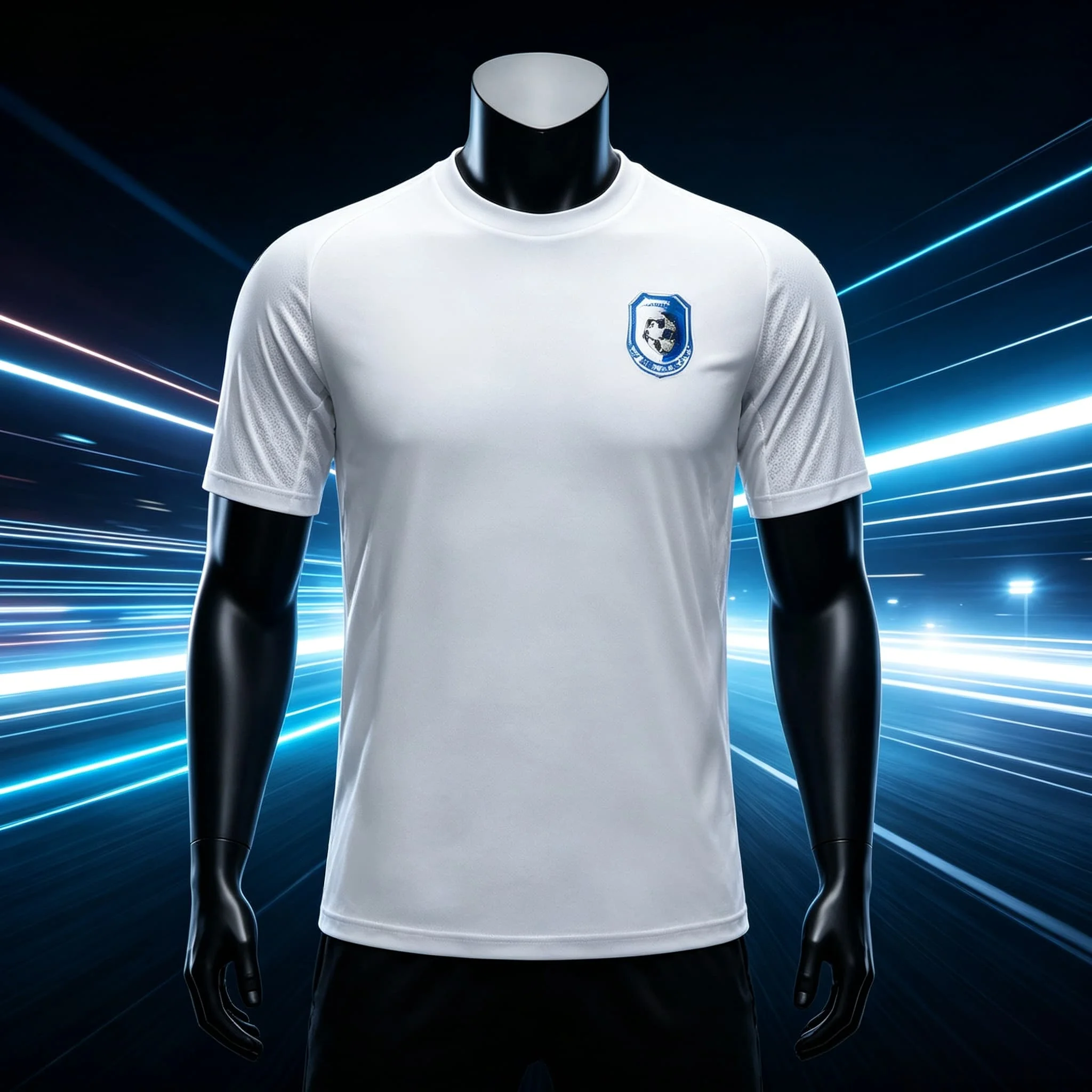 2027 Men Ukraine Home Soccer Jersey Navy Blue Ethnic Short Sleeve Raglan Quick Dry Football Fan Match Uniform Family Matching