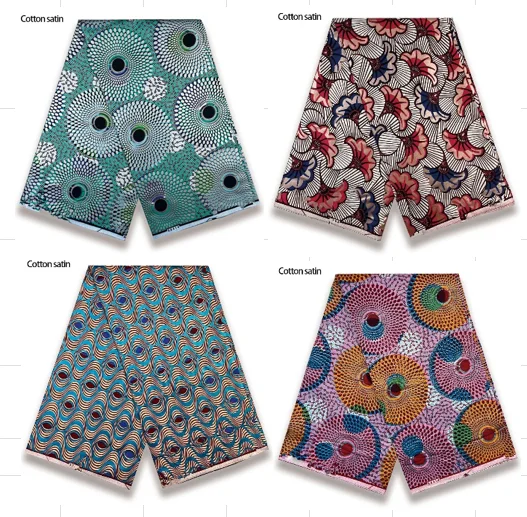 Group Tissu Imprimé en Cire group, Super-V, Garantie, Néerlandais, pour Robe de Bureau Africaine, 100% Coton