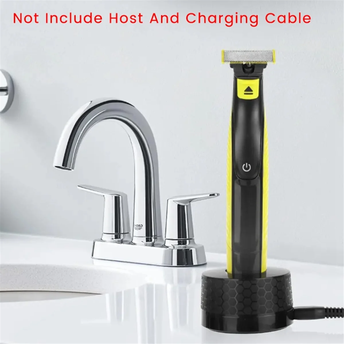 XFDE For Philips QP2530 2520 2630 6530 Electric Shaver T-Blade Charging Base Wall Mounted Charger Holder Charger Accessories