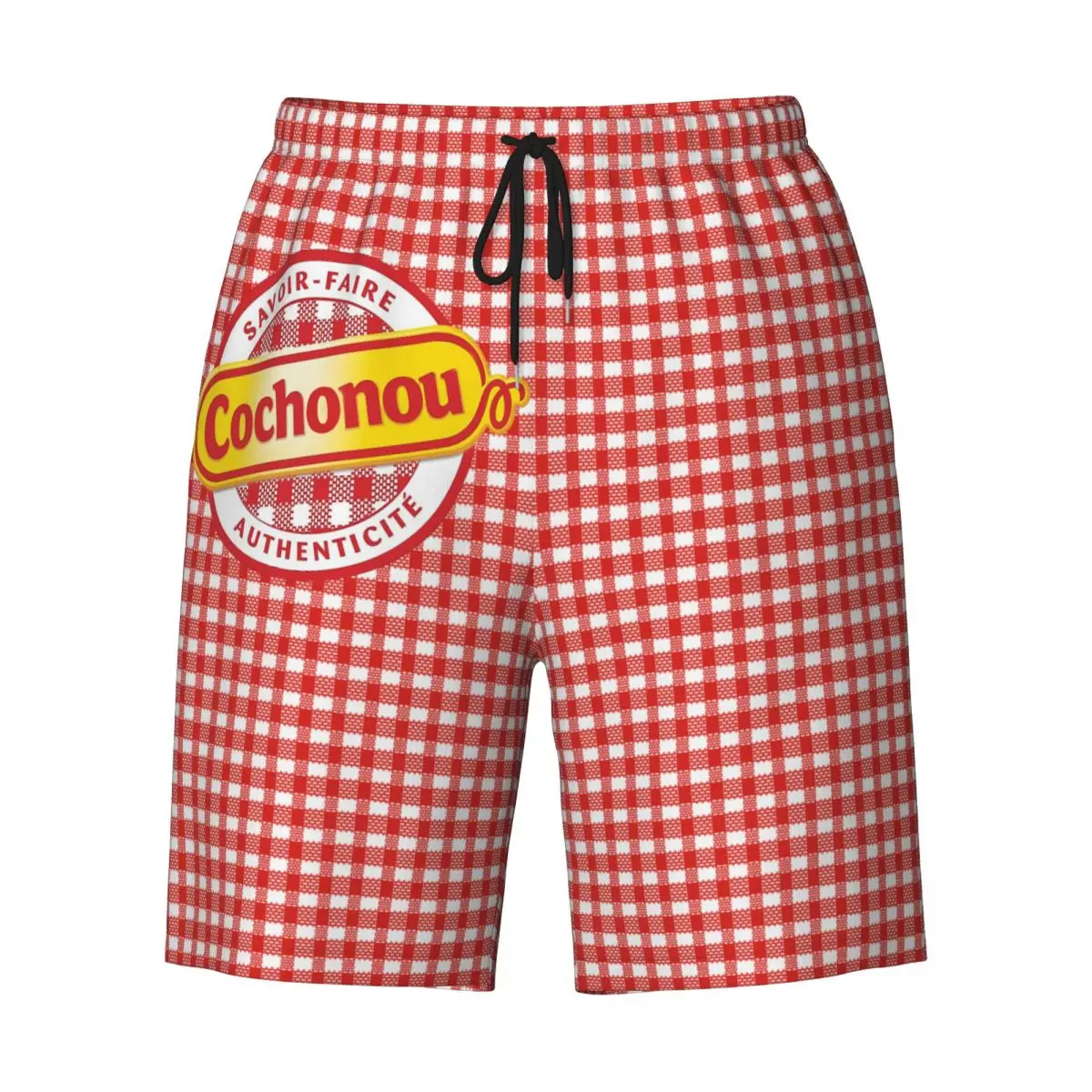 

COCHONOU Man Swimwear Swim Shorts Trunks Beach Board Shorts Swimming Pants Swimsuits Mens Running Sports Surffing Shorts