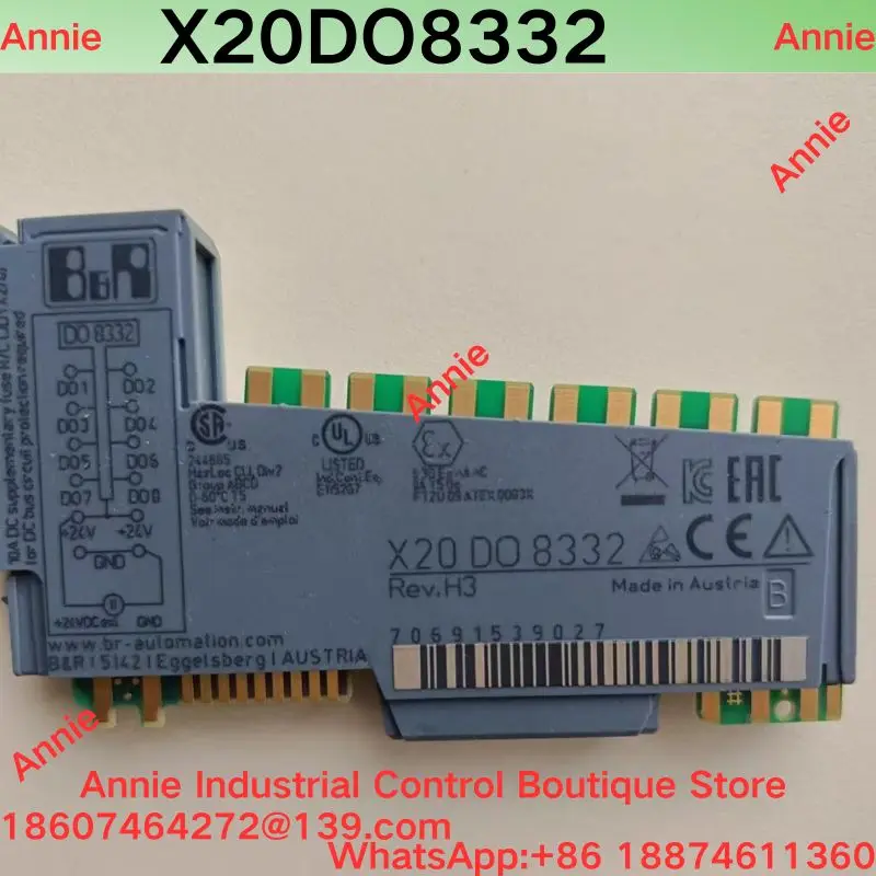brand-new  8-channel digital output module X20DO8332