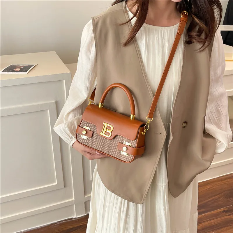 

Элегантная женская сумка из кожи премиум-класса Boasting Paris Высококачественный прочный повседневный дизайн