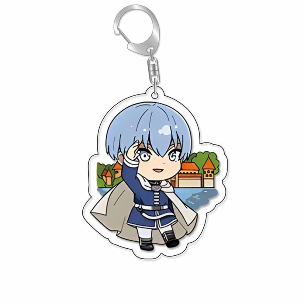 Anime Frieren Beyond Journey's End Fern Stark Himmel Heiter Cosplay COSTUME Acrylic Key Chain Keychain Pendant Accessories