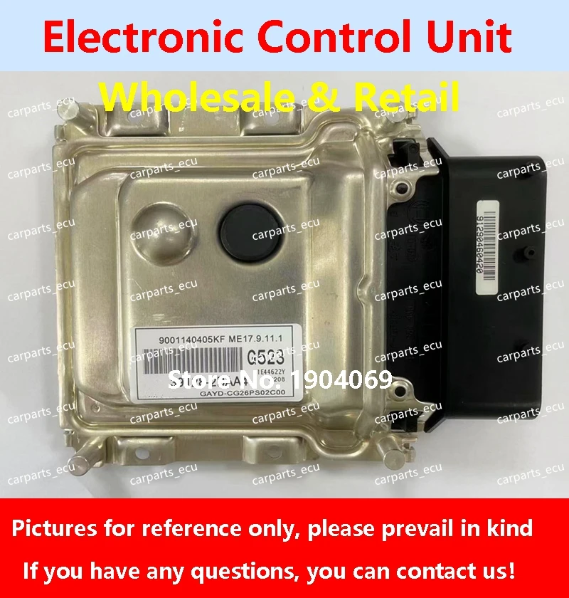 

39128-2BAA4 G523 For Hyundai kia rio cerato car Engine computer board ME17.9.11.1 39114-03370 M11B ECU 39114-03370 M11B