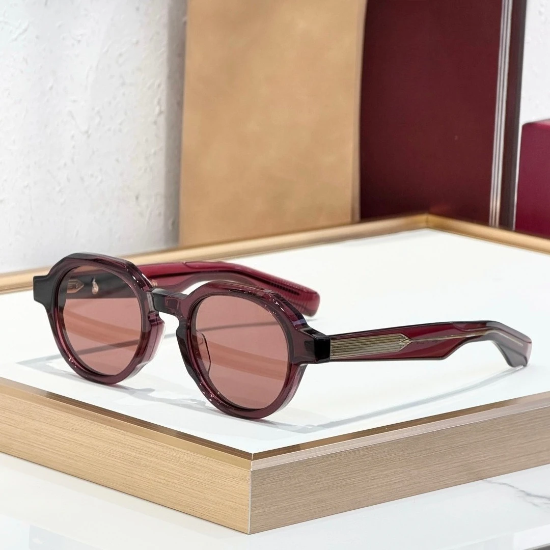 

JMM PONTIAN круглые солнцезащитные очки унисекс в стиле ретро для отпуска крутые японские очки ручной работы UV400 с роскошной подарочной коробкой дизайнерские очки