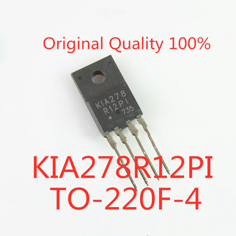 5 sztuk/partia KIA278R12PI 278R12 TO-220F-4 zasilacz cztero-terminalowy regulator napięcia nowy w magazynie oryginalna jakość 100%