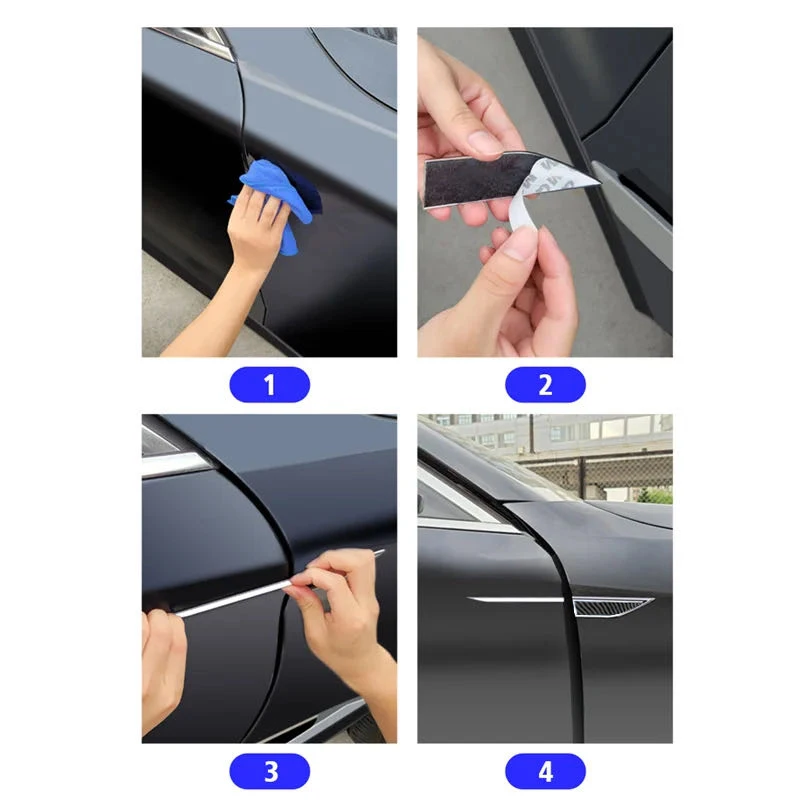 Car wing side wing metal sticker body protection sticker for Suzuki  ALTO Car Accessories