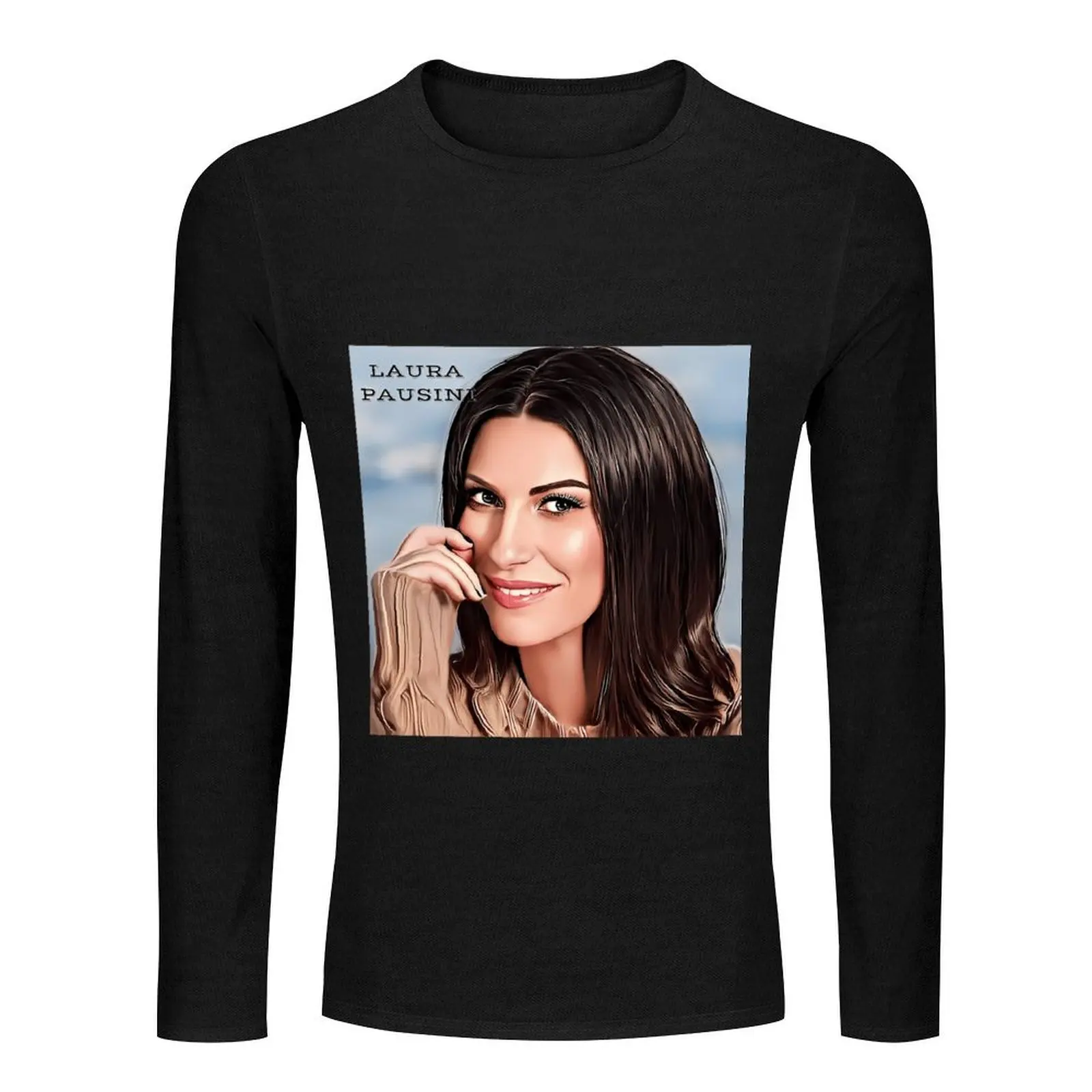 LAURA PAUSINI Long T-Shirt custom t shirts design your own mens white t shirts