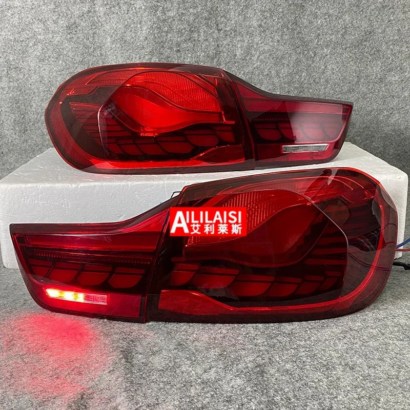 Tail Lamp Assembly for F32 F82 LED  light 2012-2019 BMW four 4series M4 GTS 425i 430i 440i Rear  smoke red color