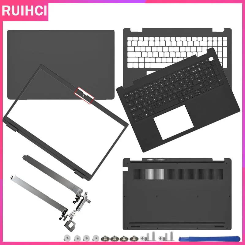 

NEW Laptops Case Laptop Screen LCD Back Cover Front Bezel Hinges Palmrest Top Case Bottom Case For Latitude 15 3520 E3520