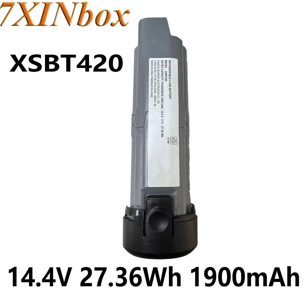 

7XINbox XSBT420 14,4 В 27,36 Втч 1900 мАч аккумулятор для Shark WS640 WS642 WS640BL WV401BL WV401 WV410 QV410 WS640AE