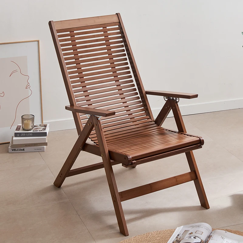 Składane krzesło wypoczynkowe, krzesło do drzemki i relaksu, krzesło wypoczynkowe do salonu.