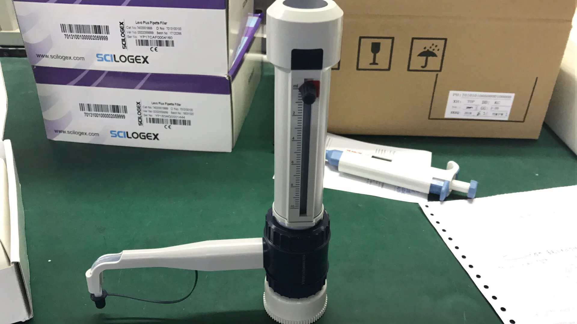 Labtex DispensMate Bottle-Top Dispenser Digitale Labor-Flaschen-Flüssigkeitsspender 0,5–50 ml Dispensador De Botellas