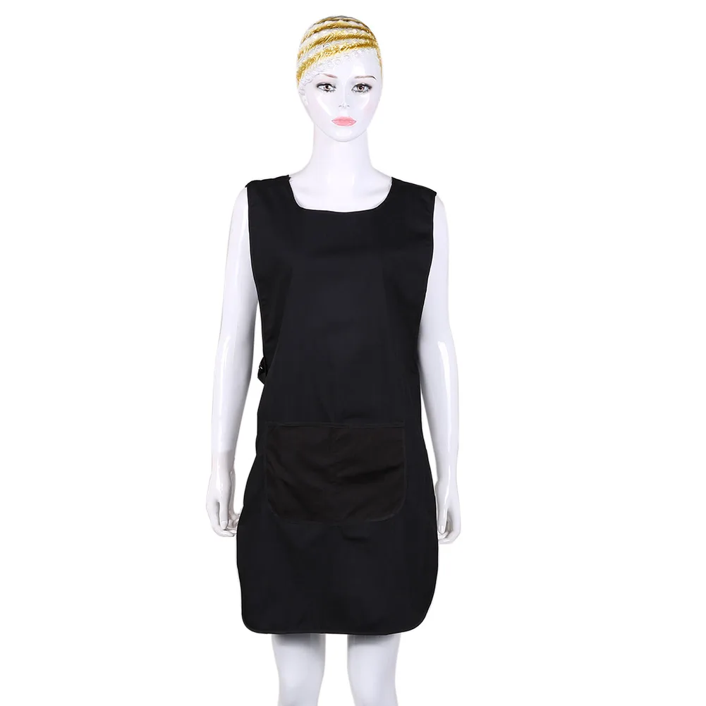 Double-sided Waterproof Apron Hairdressing Cloak Apron Salon Hairstylist Apron Advertising Shirt for Beauty Salon Nail Salon image 2